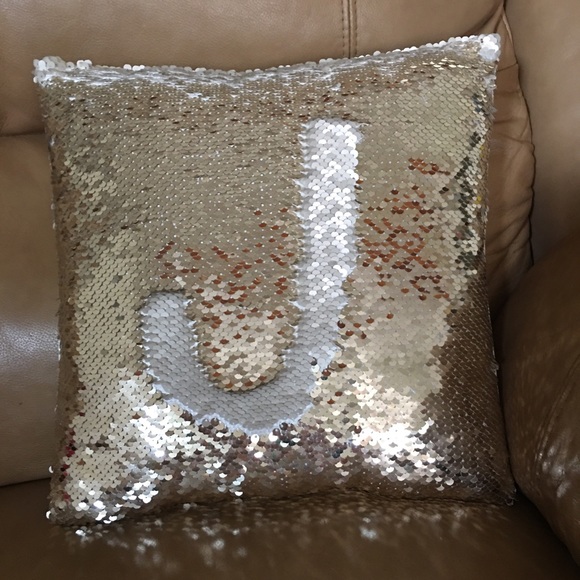 Sequined Throw Pillow - Picture 6 of 10